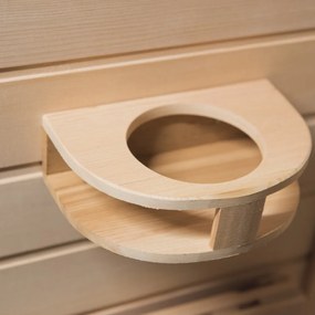 Sauna DeLuxe 2200 Carbon, barna