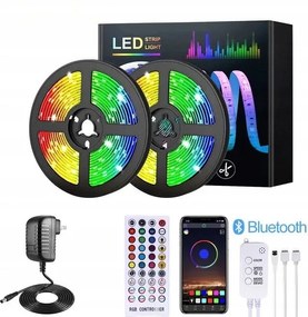 Led Rgb szalag DD-007App, SMD5050, 40 gomb, IP20, 5m