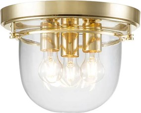 Quoizel Whistling QZ-WHISTLING-F-PB Süllyesztett mennyezeti lámpa 3x40W/E27 IP44