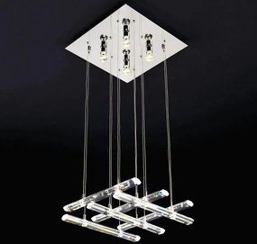 Italux Diamond MD8103-16B3 Függőlámpa 4x10W/GU10+12x50W/G4 IP20