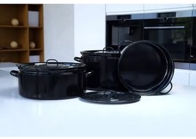 Sfinx Gastro zománcozott fedél, 36 cm, 36 cm
