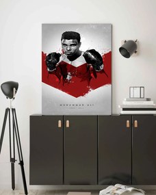 Gario Vászonkép Muhammad Ali amerikai ökölvívó - Nikita Abakumov Méret: 40 x 60 cm