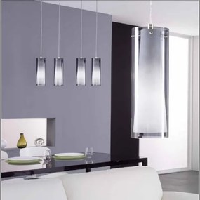 EGLO 90304 - PINTO NERO függeszték 1xE27/60W füstüveg