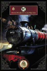 Művészi plakát Harry Potter - The Hogwarts Express