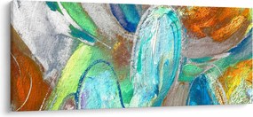 Kép - Színes absztrakció (120x50 cm)