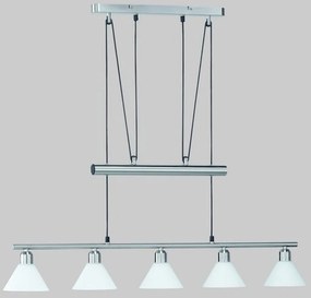 TRIO 3751051-07 STAMINA Többágú Függesztett Lámpa Ezüst E14 IP20