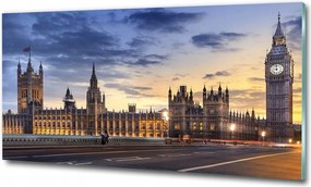 Fotó üvegfestmény London Eye London 100x70