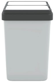 fehér dupla szemeteskuka 2x25 L