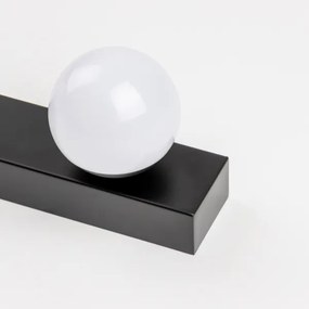 Brilagi - LED fürdőszobai tükörvilágítás HOLLYWOOD 3xLED/3W/230V IP44 fekete