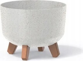 Lábtartó kaspó fehér Gracia Standard DGRL240-S449