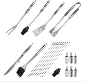 Avenberg TARGET 22-részes grillszerszám szett