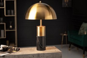 BURLESQUE design asztali lámpa - fekete/arany