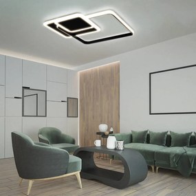 DOMENOLED 445 Modern LED Mennyezeti Lámpa Fehér, Fekete LED IP20