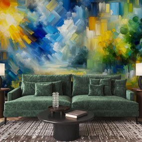 Fotótapéta - Absztrakt napsütéses nap (147x102 cm)