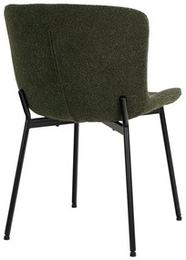 Sötétzöld étkezőszék szett 2 db-os Maceda – House Nordic