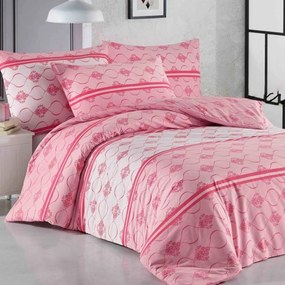 DELUXE pamut ágynemű Homa ROAN PINK 220x200 cm