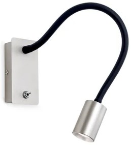 Orion WA 2-1342 - LED Rugalmas kicsi fal lámpa KURT LED/5W/230V ezüst