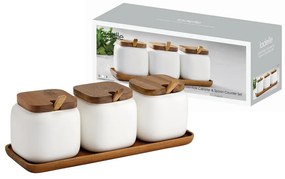 Porcelán cukortartó-sótartó doboz szett 3 db-os Essentials – Ladelle
