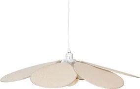 Mennyezeti lámpa - Bézs virág 72 cm