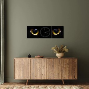 Kép - Macskaszemek (órával) (90x30 cm)