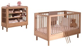 Tölgyfa gyerek bútor szett 2 db-os Forrest – Vipack