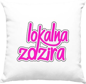 Helyi ribi párna, fehér