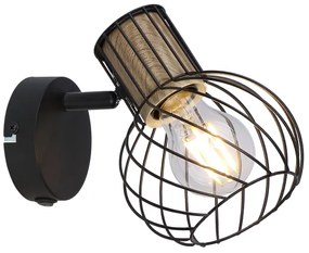 Globo 54012-1S - Fali spotlámpa LUISE 1xE27/40W/230V