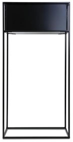 Virágállvány 90x44 cm fekete