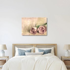 Üveg kép - Finom rózsák (70x50 cm)