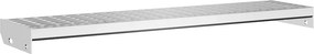 vidaXL horganyzott acél rácsos lépcsőfok 100 x 24 x 7 cm