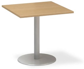 ProOffice tárgyalóasztal 80 x 80 cm, bükkfa