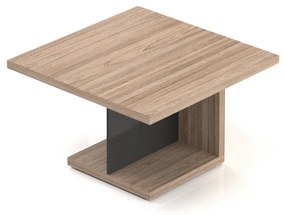 Lineart tárgyalóasztal 120 x 120 cm, világos szil / antracit