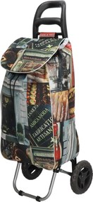 Színes bevásárlótáska kerekeken „Olaszország”