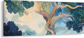 Kép – Kozmikus fa (120x50 cm)