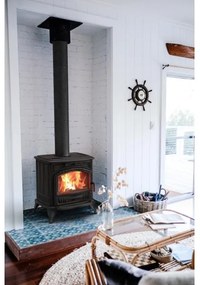 Kratki KOZA/K6/150 - 8 kW öntöttvas kandalló, 150 mm pr.