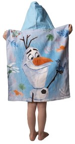 Kék frottír gyerek fürdőponcsó Frozen 2 – Jerry Fabrics