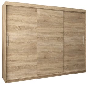Ruhásszekrény 250 cm Toki (szonoma tölgy + szonoma tölgy). 1064872