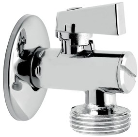 Novaservis, Mosógép sarokszelep szűrőfedéllel és fém karral 1 / 2x3 / 4 ", CF3010 / 20