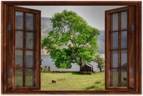 Poszterek 90x60 Erős fa