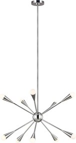 Feiss JAX FE-JAX10-PN Csillár 10x3,5W/G9 3000K 3200LM