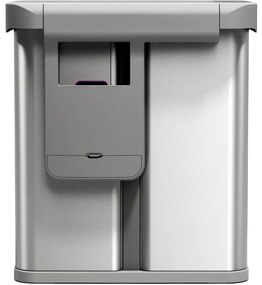 Simplehuman Érintésmentes, hangvezérlésű szemetes szelektív hulladékokhoz, 58 l, rozsdamentes acél