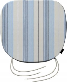 Bartek székpárna 40x37 kék csíkos