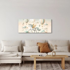 Kép - Boldog egyszarvú (120x50 cm)