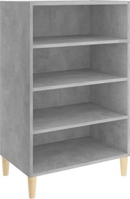 vidaXL betonszürke szerelt fa tálalószekrény 57 x 35 x 90 cm