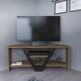 TV szekrény Karin - Oud, Black