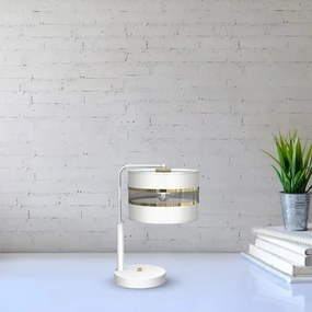 Asztali lámpa ULTIMO 1xE27/6W/230V fehér