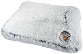 Fehér fekhely kutyáknak 100x70 cm Fluffy Heather – Love Story