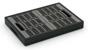 Szürke műanyag tárolódoboz 47,5x34,5x23,5 cm Folding Crate – KIS
