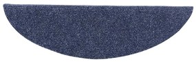 5 db öntapadós lépcsőszőnyeg 56 x 17 x 3 cm kék félkör alakú