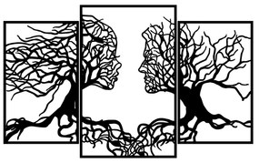 Fém fali dekoráció, Love Tree